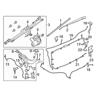 Ford OE - Windshield - Wiper & Washer Components (Raptor)