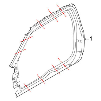 Ford OE - Cab - Aperture Panel (Raptor SuperCab)