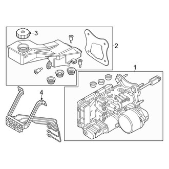 Ford OE - Cab - Components on Dash Panel (Raptor)