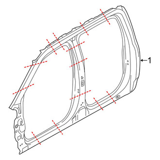Ford OE - Cab - Aperture Panel (Raptor SuperCrew)