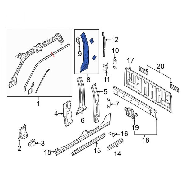 Body C-Pillar