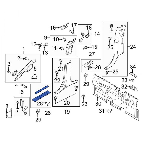 Door Sill Plate