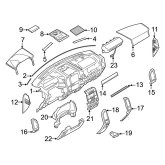 Ford OE - Instrument Panel Components (Panel & Trim), (Raptor)