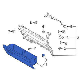 Ford OE - Front Lower Glove Box Door