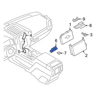 Ford OE - GPS Navigation Control Module