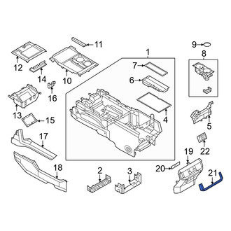 Ford OE - Console Trim Panel
