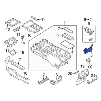 Ford OE - Console Trim Panel