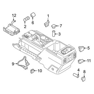 Ford OE - Front Console (Electrical Components), (Raptor)