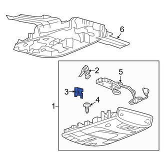 Ford OE - Console Clip