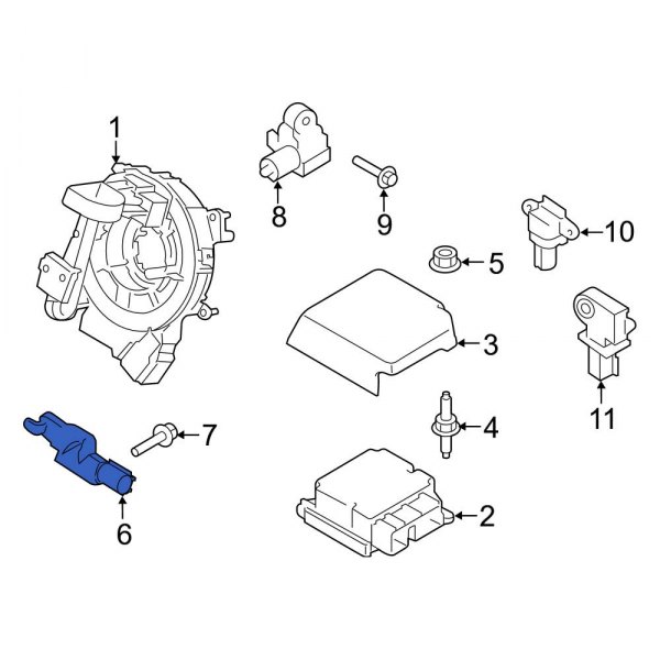 Seat Track Position Sensor