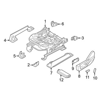Ford OE - Seats & Tracks - Tracks & Components (Power Seat), (Raptor)