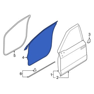 Ford OE - Front Right Outer Door Seal