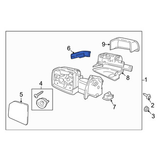 Ford OE - Center Right Turn Signal Light Assembly