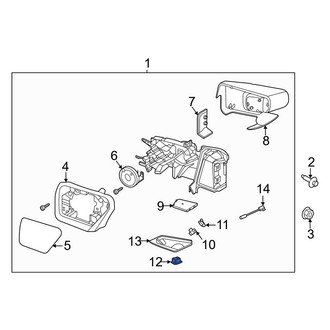 Ford OE - Front Right Courtesy Light