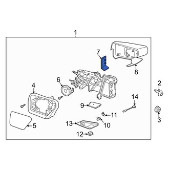Ford OE - Front Left Turn Signal Light Assembly