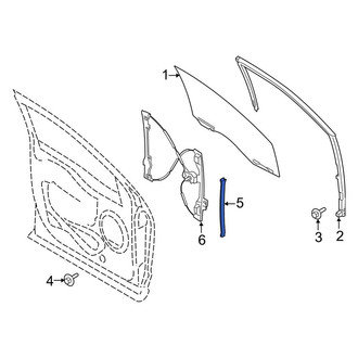 Ford OE - Rear Window Regulator Guide