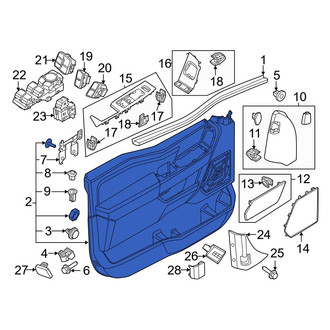 Ford OE - Front Right Outer Door Outer Panel