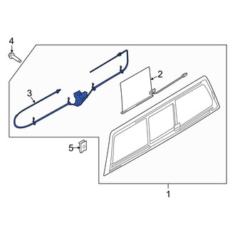 Ford OE - Front Right Window Motor