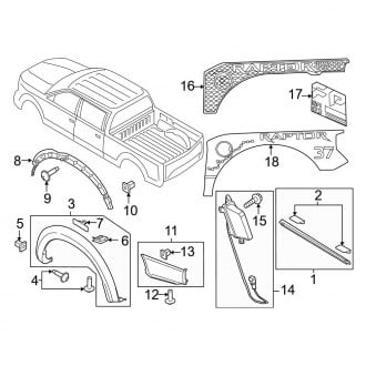 2021 Ford F-150 OEM Exterior & Body Parts | CARiD