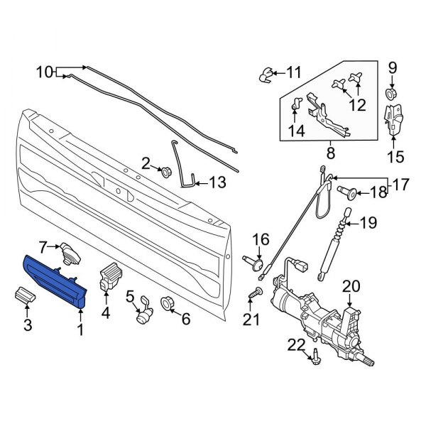 Tailgate Handle