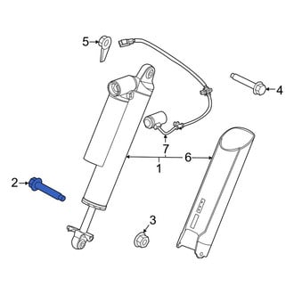 Ford OE - Suspension Shock Absorber Bolt