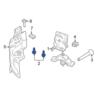 Ford OE - Jounce Bumper Bolt