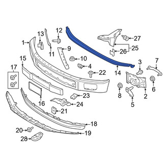 Ford OE - Front Bumper Step Pad