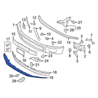 Ford OE - Front Valance Panel