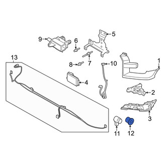 Ford OE - Front Left Parking Aid Sensor Retaining Ring