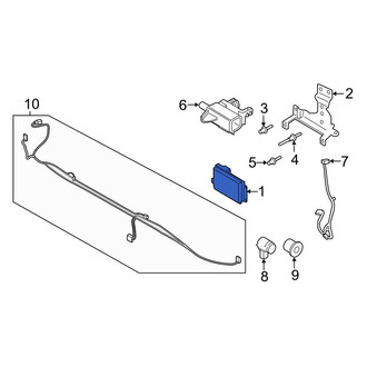 Ford OE - Front Cruise Control Distance Sensor