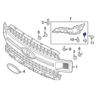 Ford OE - Headlight Bezel Nut