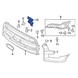 Ford OE - Front Park Assist Camera