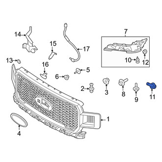 Ford OE - Headlight Bezel Screw
