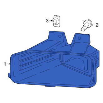 Ford OE - Front Left Fog Light