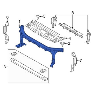 Ford OE - Front Radiator Support Panel