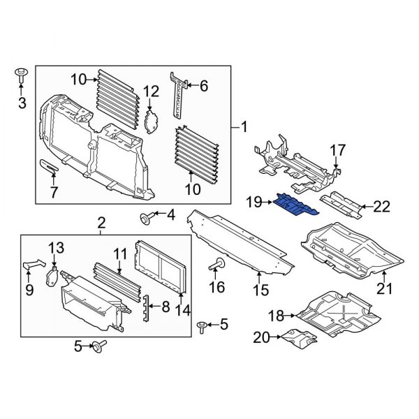 Engine Oil Drain Plug Access Cover