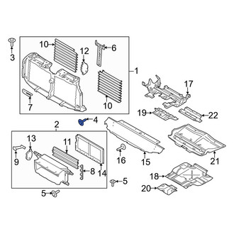 Ford OE - Grille Bolt