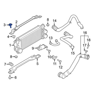 Ford OE - Radiator Mount Bolt