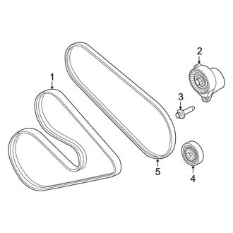 Ford OE - Cooling - Belts & Pulleys (3.5L Gas)