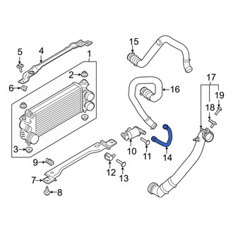 Ford OE - Intercooler Pipe
