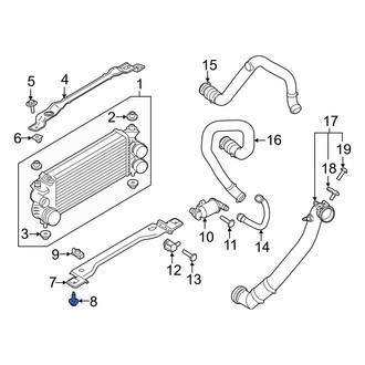Ford OE - Intercooler Bolt