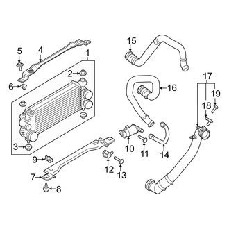 Ford OE - Cooling - Intercooler (3.5L Gas)