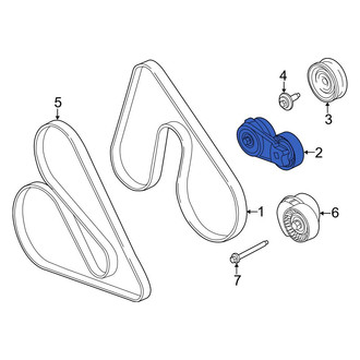 Ford OE - Accessory Drive Belt Tensioner Assembly