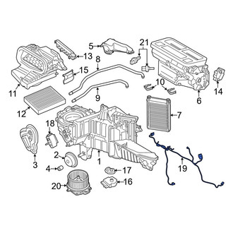 Ford OE - HVAC System Wiring Harness