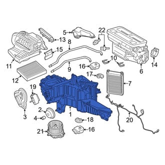Ford OE - HVAC Unit Case