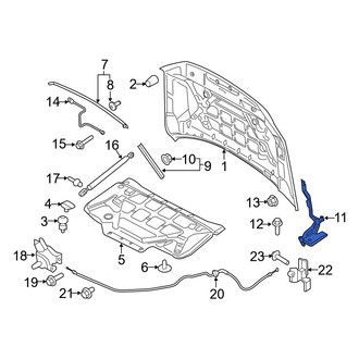 Ford OE - Front Left Hood Hinge