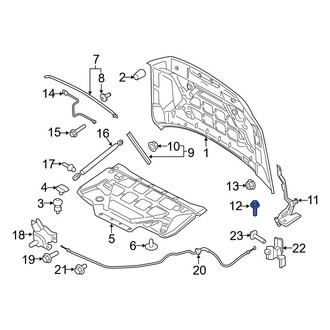 Ford OE - Hood Hinge Bolt