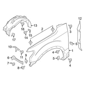 Ford OE - Fender & Components