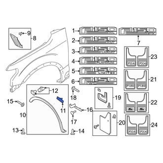 Ford OE - Mud Flap Clip