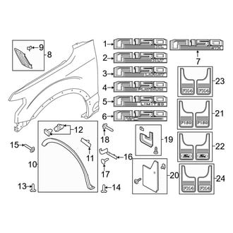 Ford OE - Fender - Exterior Trim